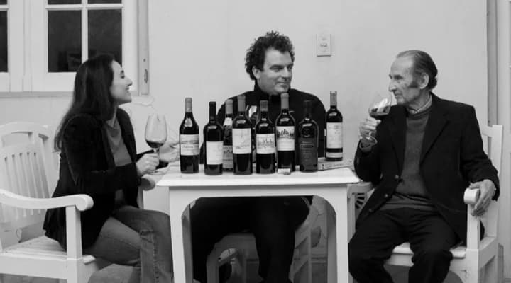 Dra. Laura Catena, Alejandro Vigil e Nicolás Catena Zapata