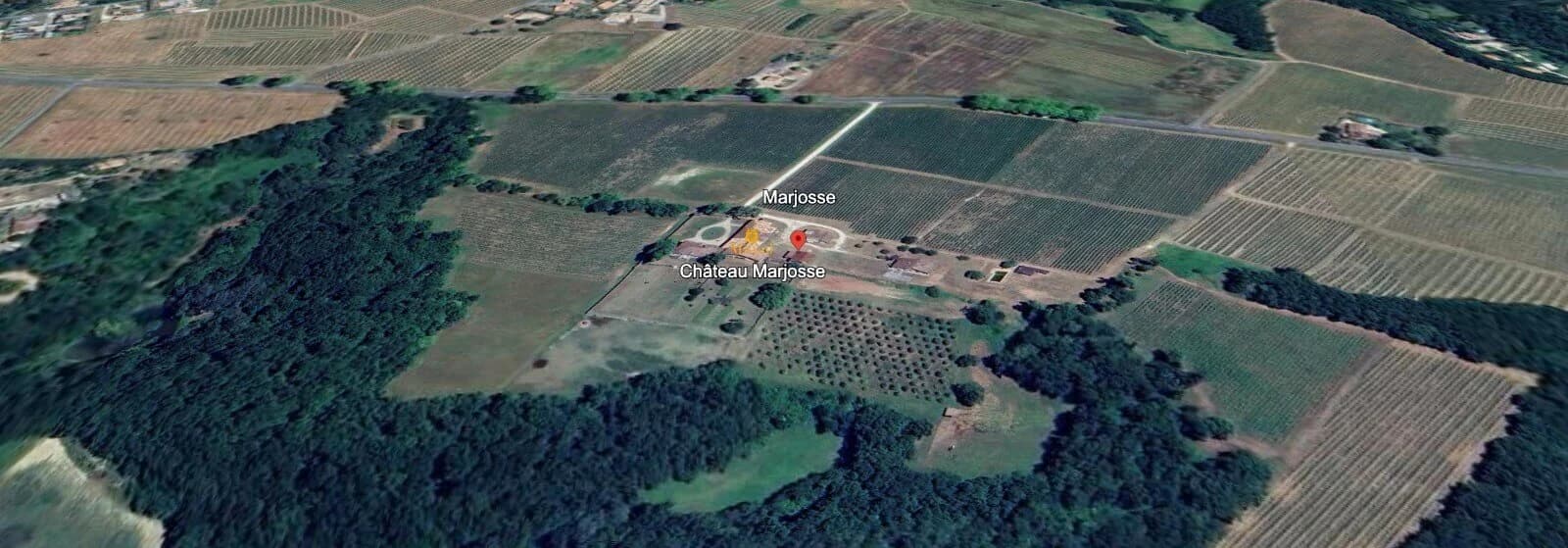 Mapa do terroir - Château Marjosse Rouge 2023 - Magnum